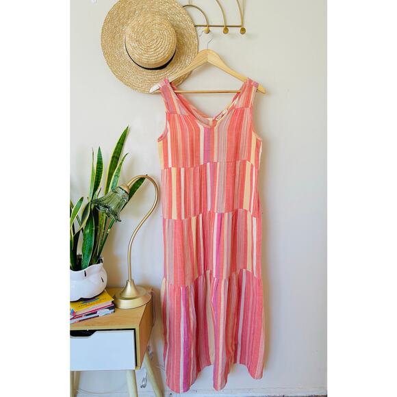 Marine Layer Corinne Chambray Maxi Dress - Picture 4 of 6